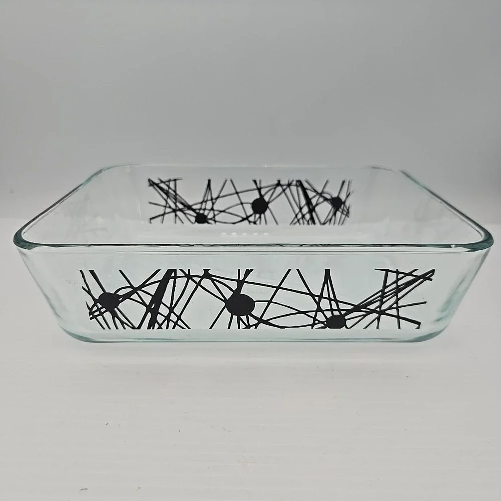 Pyrex 7211 6 Cup 1.5 L 8 x 6 x 2 In Glass Rectangle‎ Casserole Baking Dish